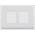 Lutron Placa para Pared SC2SW, 2 Puertos, 1 Pieza, Blanco - Imagen adicional 2