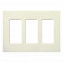 Lutron Placa para Pared SC3BI, 3 Puertos, 1 Pieza, Beige - Imagen adicional 1