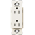 Lutron Tomacorriente SC3PSBIL, 2 Enchufes, 125V, 15A, Marfil