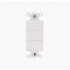 Lutron Caja para Pared SC6PFSW, 6 Puertos, 1 Pieza, Blanco   2