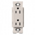 Lutron Tomacorriente SCR15BI, 2 Enchufes, 125V, 15A, Blanco