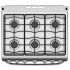 Mabe Estufa y Horno de Gas 30" EM7620BAIS2, 6 Quemadores, Plata/Negro  3