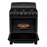 Mabe Estufa y Horno de Gas 30" EM7630BAPN2, 6 Quemadores, Negro  4