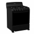 Mabe Estufa y Horno de Gas 30" EM7630BAPN2, 6 Quemadores, Negro  2