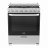 Mabe Estufa EMA7660CFIX0, 6 Quemadores, Plata