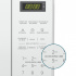 Mabe Horno de Microondas HMM07BR, 0.7 Pies Cúbicos, 700W, 20 Litros, Blanco  5