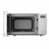 Mabe Horno de Microondas HMM07SBW, 0.7 Pies Cúbicos, 700W, 20 Litros, Plata - Imagen adicional 1