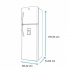 Mabe Refrigerador RMA300FJMRM0, 300 Litros, Gris  6