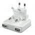 Macally Adaptador para iPhone / iPad, Blanco