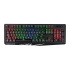 Teclado Gamer Mad Catz S.T.R.I.K.E. 4 LED RGB, Teclado Mecánico, Cherry MX Red, Alámbrico, USB, Negro, Inglés