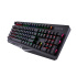 Teclado Gamer Mad Catz S.T.R.I.K.E. 4 LED RGB, Teclado Mecánico, Cherry MX Red, Alámbrico, USB, Negro, Inglés - Imagen adicional 2