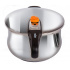 MAN Olla de Presión OP-2008, 8 Litros,  Acero Inoxidable/Negro  3