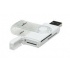 Manhattan Lector de Tarjetas 24 en 1, USB 2.0, Blanco - Imagen adicional 4