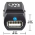 Manhattan Cargador USB PopCharge para Automóvil, USB 2.0, Negro  3