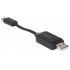 Manhattan Lector de Memoria 102018, MicroSD, USB A/C, 480 Mbit/s, Negro - Imagen adicional 1
