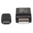 Manhattan Lector de Memoria 102018, MicroSD, USB A/C, 480 Mbit/s, Negro - Imagen adicional 3