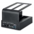 Manhattan QuickDock Duo para Disco Duro, 2.5/3.5'', SATA II, USB 3.0, Negro