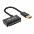 Manhattan Adaptador USB 3.0 Macho - SATA de 2.5" 5000 Mbit/s  2