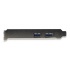 Manhattan Tarjeta PCI USB, Alámbrico, 5000 Mbit/s, con 2 Puertos USB 3.0 - Imagen adicional 1