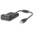 Manhattan Cable USB 2.0 Macho - HDMi Hembra, Negro  1