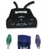 Switch Manhattan Mini KVM 151238, 2 Puertos PS/2  4