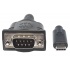 Manhattan Cable USB C Macho - Serial Macho, 45cm, Gris/Negro  3