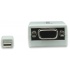 Manhattan Adaptador Mini DisplayPort 1.2 Macho - VGA Hembra, 1080p, 17cm, Blanco  3