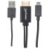 Manhattan Cable Micro USB 5-pin - HDMI, con USB A para Alimentación, Negro  3
