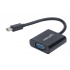Manhattan Adaptador Mini DisplayPort Macho - VGA Hembra, Negro  1