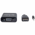 Manhattan Convertidor HDMI Macho - VGA Hembra, Negro  3