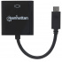 Manhattan Adaptador USB-C 3.1 Macho - HDMI Hembra, Negro ― Equipo de trabajo recuperado  5