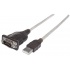 Manhattan Cable USB Macho - DB9 Macho, 45cm, Negro  1