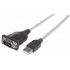 Manhattan Cable USB Macho - DB9 Macho, 1.8 Metros, Plata  1