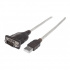 Manhattan Cable USB Macho - DB9 Macho, 1.8 Metros, Plata