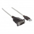 Manhattan Cable USB Macho - DB9 Macho, 1.8 Metros, Plata - Imagen adicional 1
