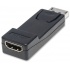 Manhattan Adaptador DisplayPort 1.1 Macho - HDMI Hembra, 1080p, 60Hz, Negro  3