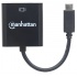Manhattan Adaptador USB-C 3.1 Macho - DVI Hembra, Negro  4