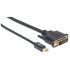 Manhattan Cable Mini DisplayPort 1.2 Macho - DVI-D Macho, 1080p, 60Hz, 1.8 Metros, Negro  2