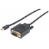 Manhattan Cable Mini DisplayPort 1.2 Macho - VGA Macho, 1080p, 60Hz, 1.8 Metros, Negro  1