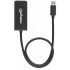 Manhattan Convertidor USB 3.0 A Macho - HDMI Hembra, 60cm, Negro  1