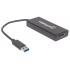 Manhattan Adaptador USB 3.0 A Macho - DisplayPort Hembra, Negro - Imagen adicional 1