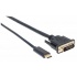 Manhattan Cable USB C Macho - DVI Macho, 2 Metros, Negro  2