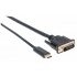 Manhattan Cable USB-C Macho - DVI Macho, 2 Metros   2