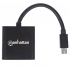 Manhattan Adaptador Mini DisplayPort 1.2 Macho - HDMI Hembra, 4K, 60Hz, Negro  5