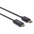 Manhattan Cable DisplayPort 1.1 Macho - HDMI 1.2 Macho, Full HD, 60Hz, 1 Metro, Negro  2