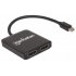 Manhattan Divisor de Video Mini DisplayPort Macho - 2x HDMI Hembra, Negro  2