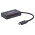 Manhattan Adaptador USB C Macho - CFast/SATA Hembra, Negro  2