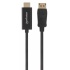 Manhattan Cable DisplayPort 1.2 Macho - HDMI Macho, 4K, 60Hz, 1 Metro, Negro  4