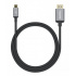 Manhattan Cable HDMI-A Macho - USB-C Macho, 4K, 60Hz, 1 Metro, Negro/Gris  5