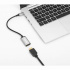 Manhattan Adaptador USB C Macho - HDMI Hembra, Negro/Plata  5